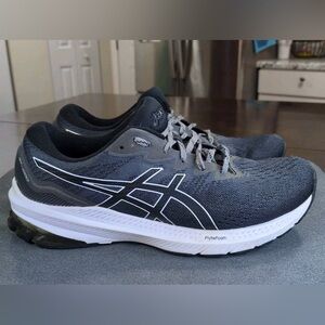 Asics Womens GT 1000 Running Shoes Black Athletic Sneakers Size 10